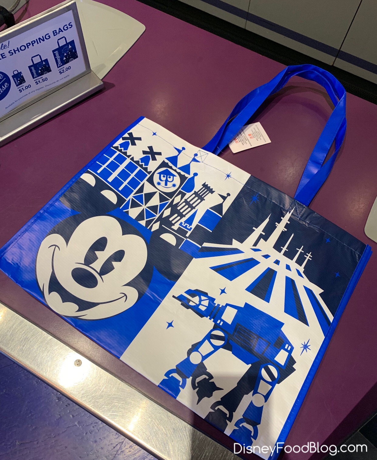 Reusable Bags in Disney World and Disneyland Debut With