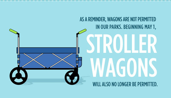 disney stroller regulations