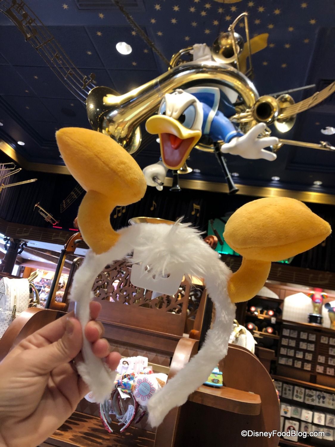 Shanghai Disney Resort Donald Duck Sleep Headband Kids Ears Gift Birthday