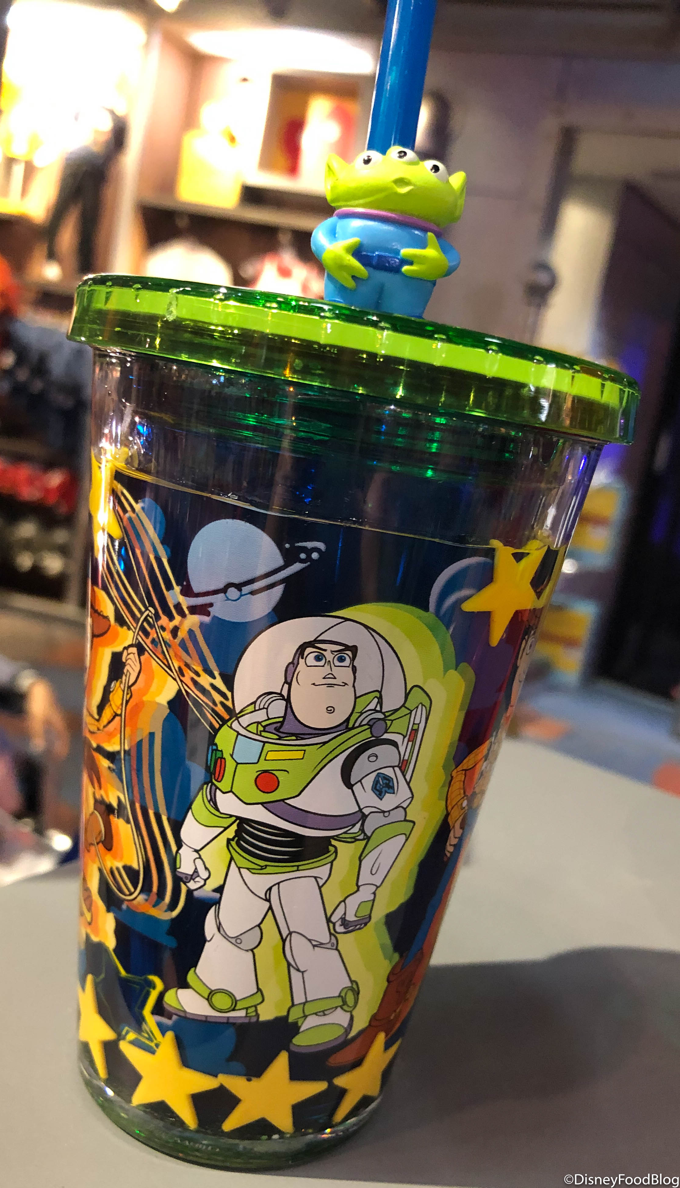 ONE CUP CUP-MUG-3D DESIGN DISNEY TOY STORY PLASTIC LARGE TUMBLER 