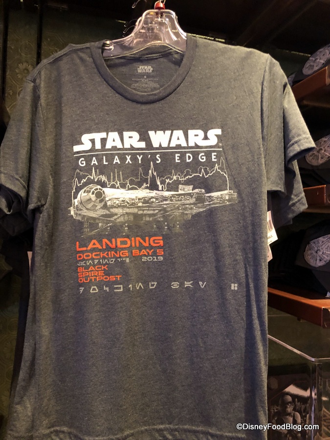 galaxy's edge opening day merchandise