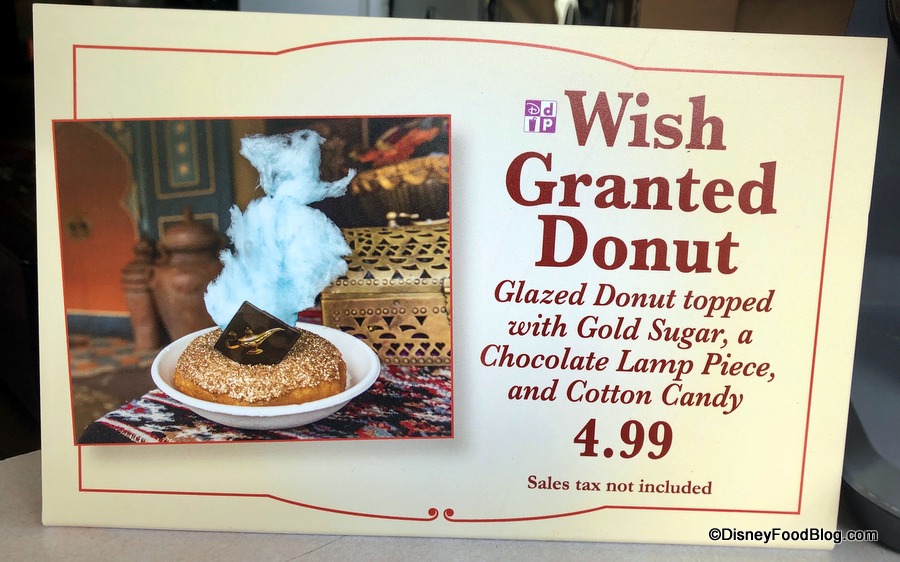 The “wish Granted” Donut In Magic Kingdom Is A Whole New World Of Donut Fun
