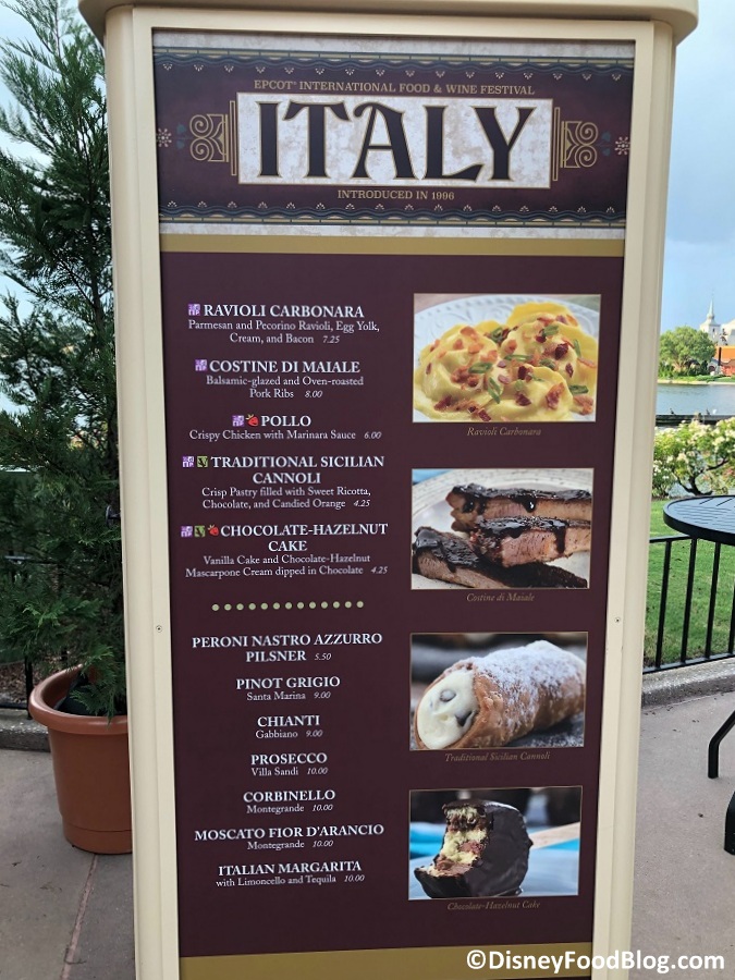 2019 Epcot Food and Wine Festival Booth Prices | the disney food blog