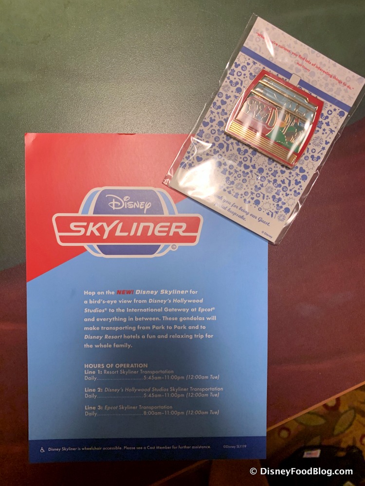 2020 Disney/'s Skyliner First Flight There/'s Magic in the Air Pin