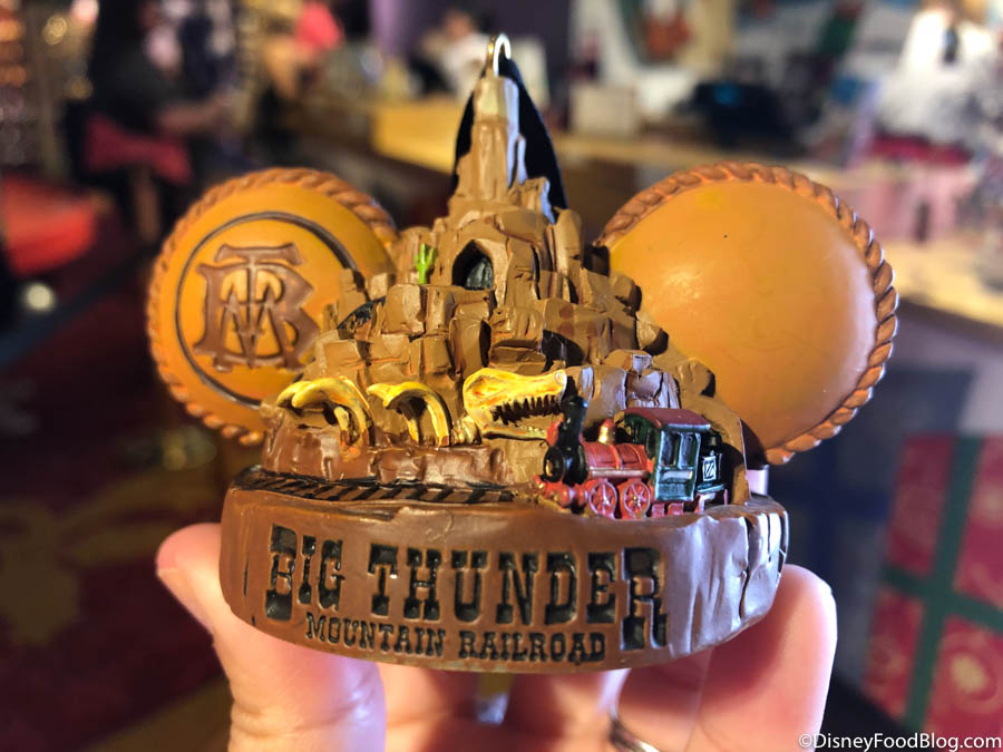 Disney Parks Big Thunder Mountain Railroad Mickey EarHat Christmas Ornament 2019 