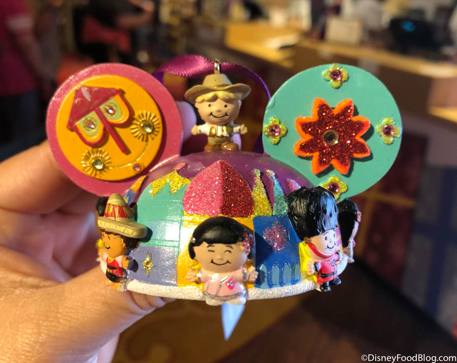 Take A Closer Look At These Adorable Ear Hat Attraction Christmas Ornaments In Disney World The Disney Food Blog