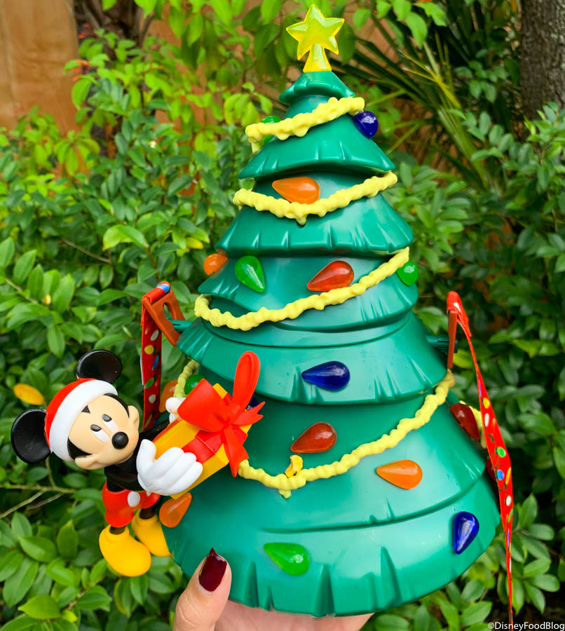 The NEW Mickey Light-Up Tree Popcorn Bucket Is Selling Out FAST in Disney World!