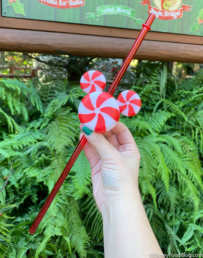 New! Holiday Mickey Light-Up Bottle-Topper Spotted at Disneyland