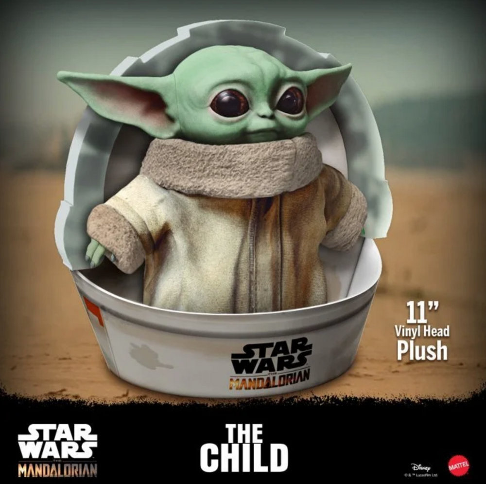 Disney Star Wars The Mandalorian Lip Balm- The Child Baby Yoda - Strawberry  Flavor
