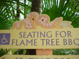 Seating Sign