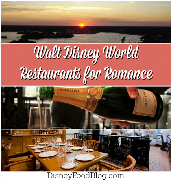 Walt Disney Restaurants for Romance