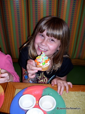 Garden Grill, Epcot Future World: Make Your Own Birthday Treat