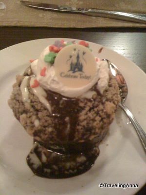 Another from Cinderella's Royal Table, Magic Kingdom: Birthday Treat