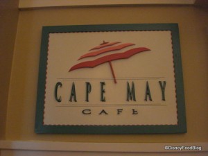 Cape May Cafe sign