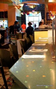 Counter Seating at Wolfgang Puck