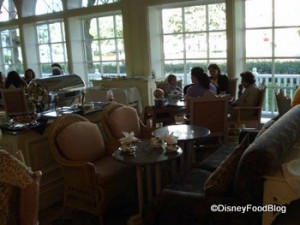 Tables for Tea at the Grand Floridian