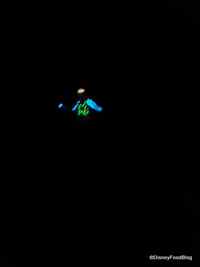 My crappy photo of Tinkerbell