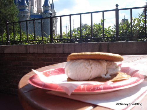 Disney Ice Cream Cookie Sandwich...From The Side