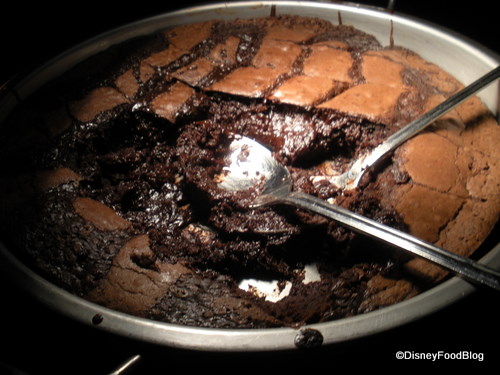Warm Brownie Torte