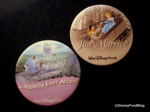 Just Married Buttons