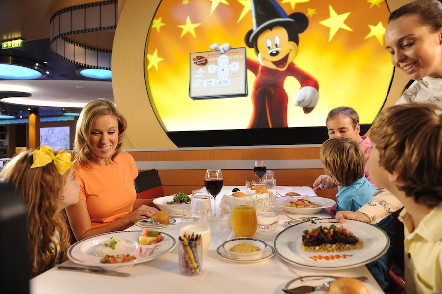 Disney Fantasy Cruise Ship Restaurants and Dining Options | the disney food blog