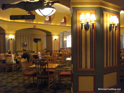 Captain's Grille Seating