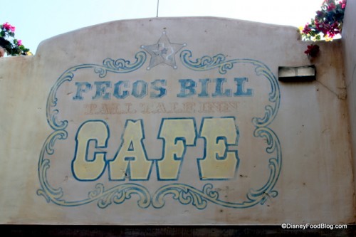 Pecos Bill Sign