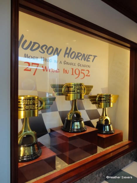 Hudson Hornet Piston Cup Display