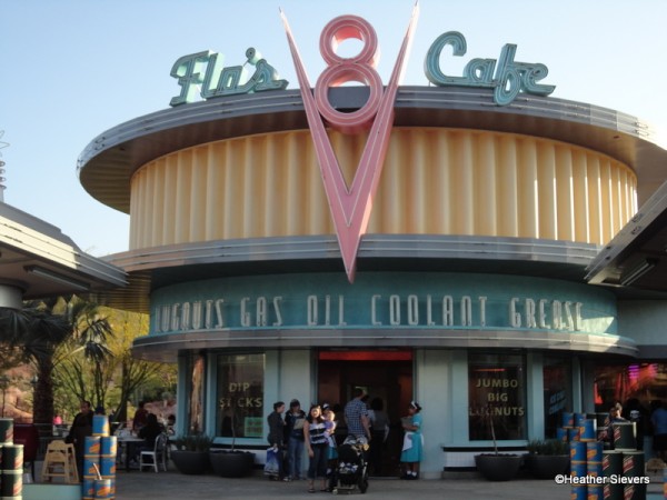 Flo's V8 Cafe in Disney California Adventure's Cars Land