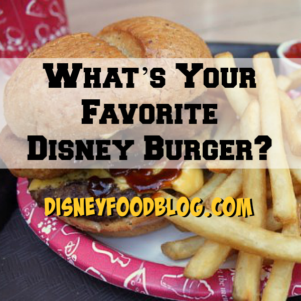 Favorite Disney Burgers