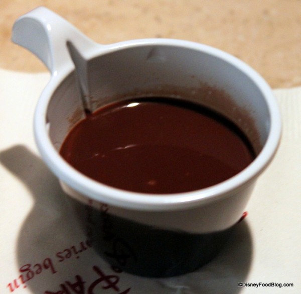 Ghirardelli Drinking Chocolate from Epcot Food and Wine Festival