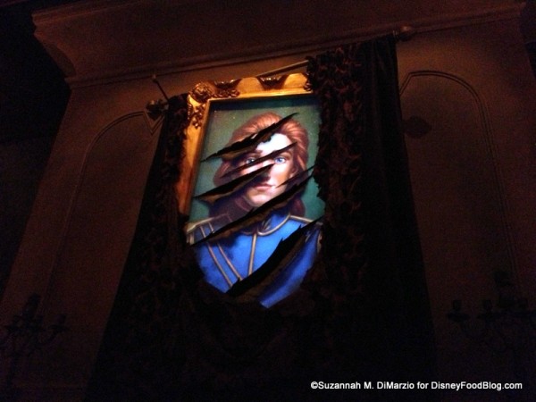 Prince - Beast portrait at Be Our Guest Restaurant West Wing