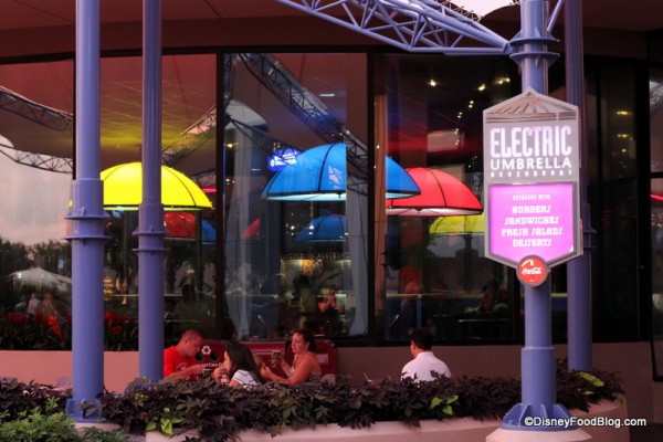 Electric Umbrella in Epcot's Futureworld