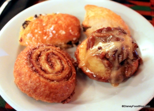 Breakfast Pastries from one of our favorite buffets -- Boma in Disney's Animal Kingdom Lodge!
