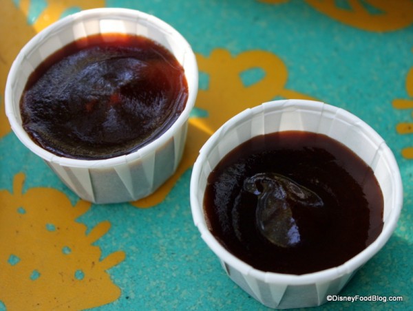 Sweet and Spicy BBQ Sauce and Regular BBQ Sauce Flame Tree Barbecue