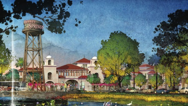 Downtown Disney  is Scheduled to Become Disney Springs Over the Next Three Years