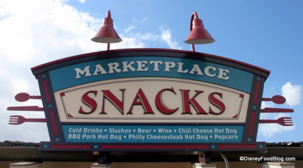 Marketplace Snacks in Downtown Disney