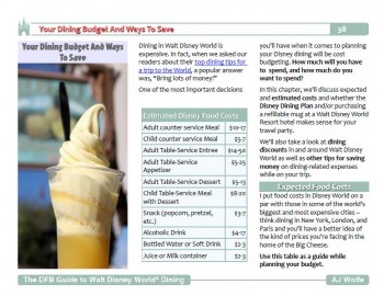 DFB Disney Dining Guide Independence Weekend Sale! | the disney food blog