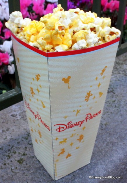 Popcorn at Disney Parks