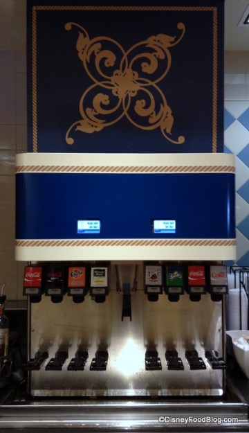 Newly Installed Beverage Refill Station at Beach Club Marketplace