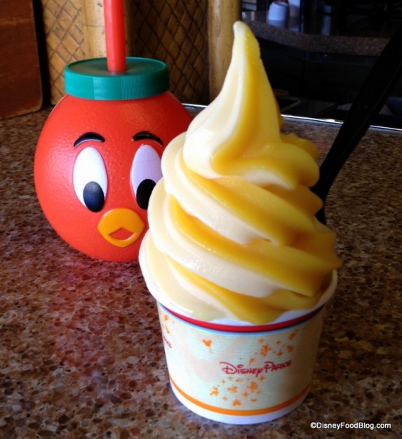 Citrus Swirl and Orange Bird cup