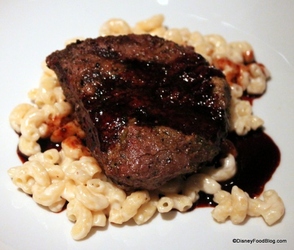 Oak Grilled Filet with Mac and Cheese