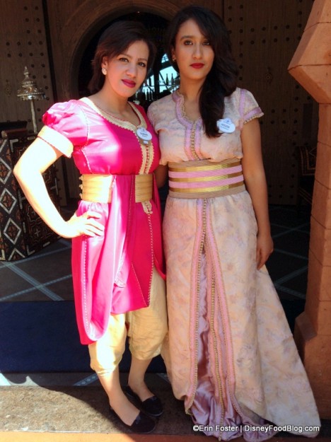 Cast Member costumes at Spice Road Table