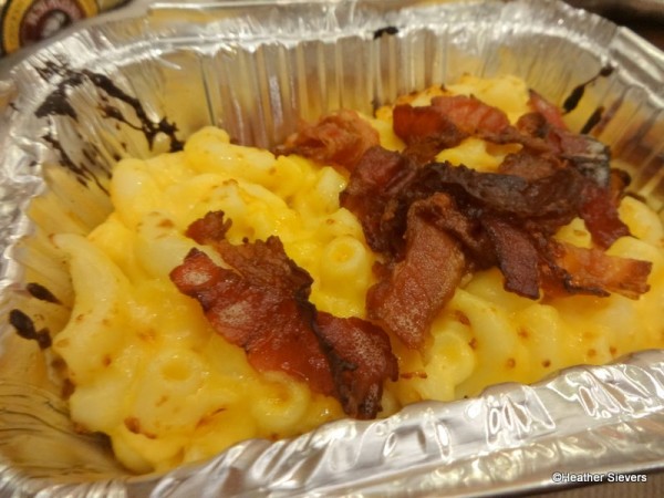 Bacon Mac n' Cheese or Mac n' Cheese Topped with Bacon? You decide.