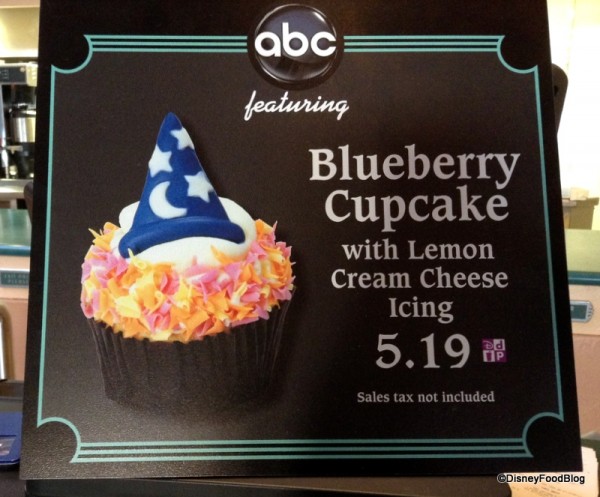Cupcake sign at ABC Commissary