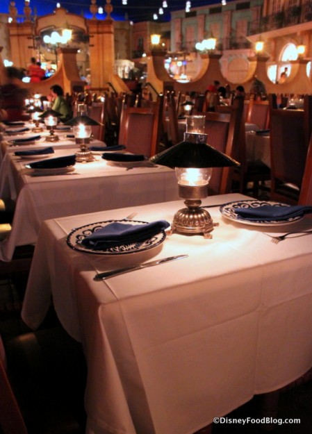 Tables are Close Together
