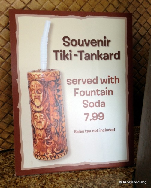 Souvenir Tiki-Tankard