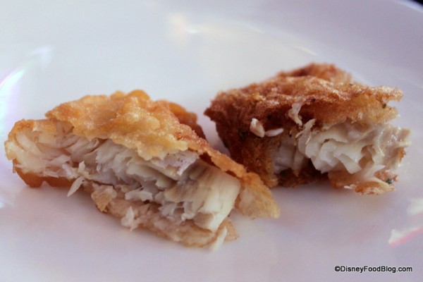 Comparison of Regular and Gluten Free Battered Fish