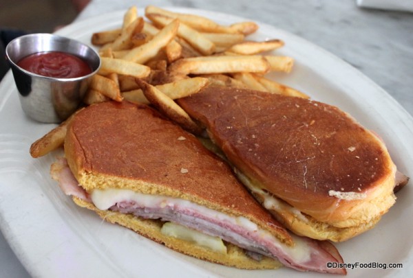 Cuban Sandwich and Fries