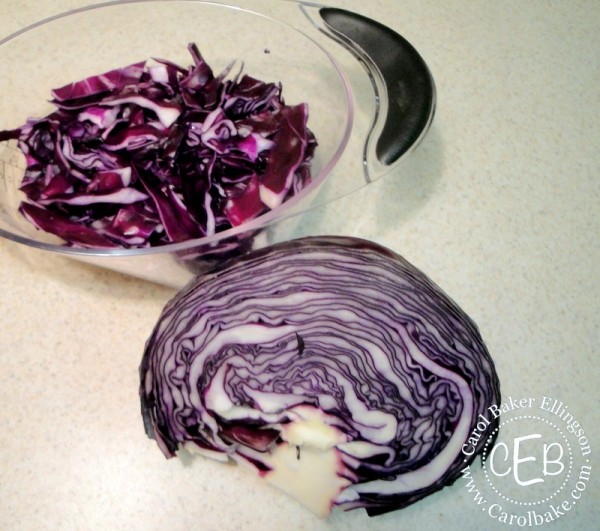 Prep cabbage